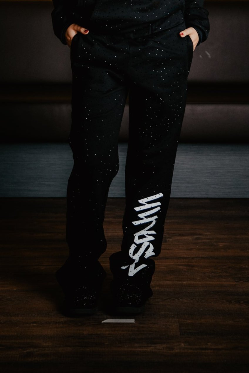 Black Tracksuit Pant